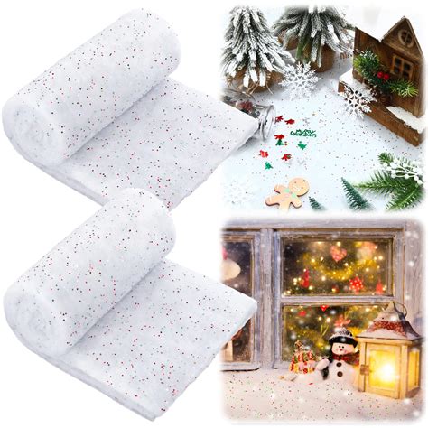 fake snow drop cloth|artificial snow blanket.